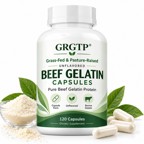 Grass fed beef gelatin - beef,