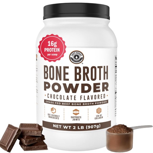 Chocolate bone broth protein - chocolate,