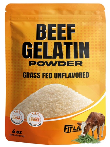 Beef gelatin powder oz - 6,