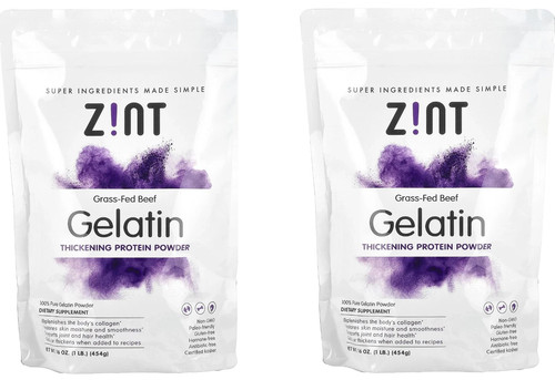 Zint gelatin thickening - -,