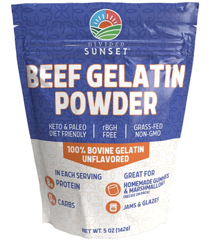 Divided sunset beef gelatin - sunset,