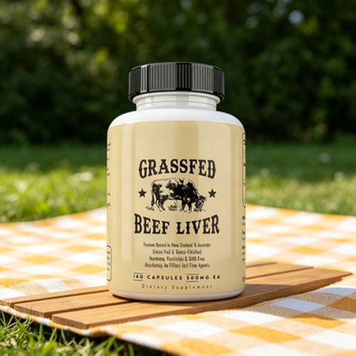 Grass fed beef liver 180 - beef,