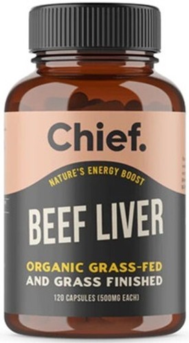 Chief beef liver organic - liver,