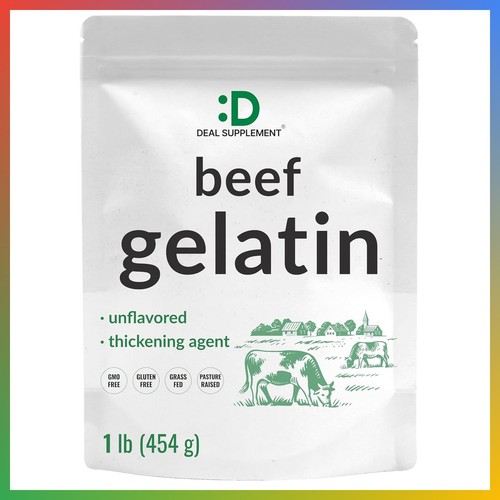 Grass fed beef - grass, gelatin