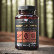 Grass-Fed Beef Organ Capsules