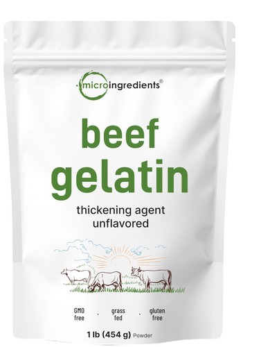 Beef gelatin powder 1lb - beef,