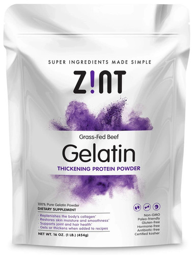 Zint gelatin thickening - gelatin,
