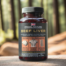 Grass-Fed Beef Liver Capsules
